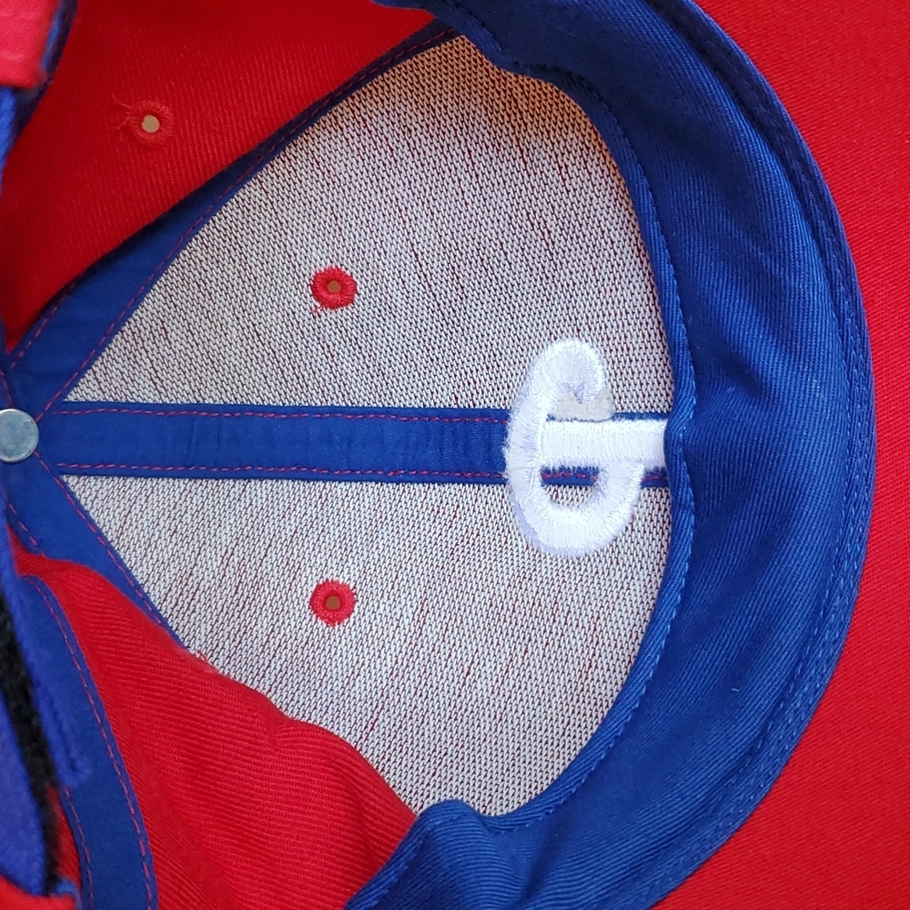 Philadelphia Phillies Hat -MLB Vintage Twins Enterprise Wool Blend Strapback - Picture 4 of 7